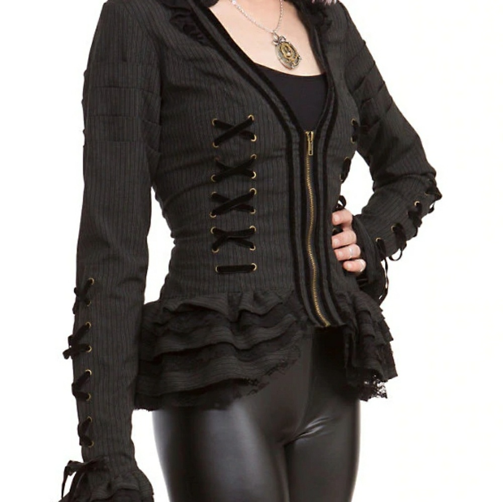 ♡Gothic Style Corset Fashion Jacket